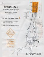 Republican National Convention maps of Miami Beach
