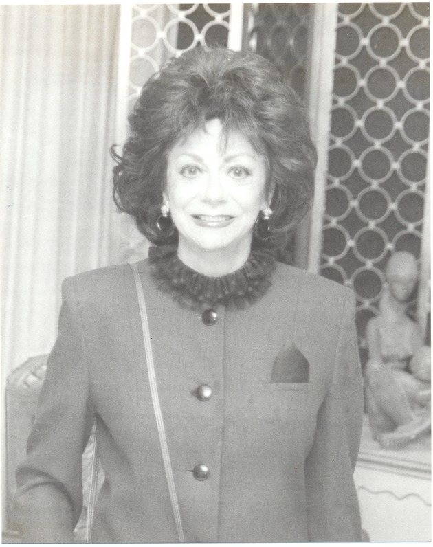Miami Beach Mayor Alex Daoud and other personalities - Photograph, recto: [Portrait of unidentified woman]