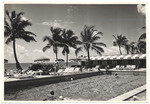 [1940] Hotel pool overlooking the ocean