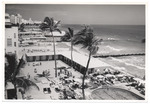 Oceanfront buildings looking north