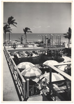 Hotel pool and patio
