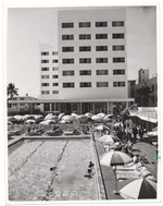 View of hotel pool