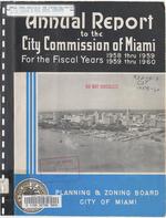 Annual report to the City Commission