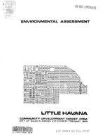 Environmental Assessment Little Havana- Community Development Target Area