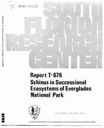 Schinus in Successional Ecosystems of Everglades National Park