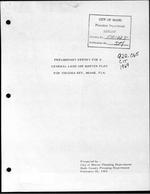 [1969] Preliminary report for a general land use master plan for Virginia Key, Miami, Fla