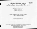 Effects of Hurricane Andrew on Natural and Archeological Resources