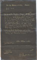 Letter from C. J. Colville to Dana A. Dorsey regarding J. J. Hurd's Estate