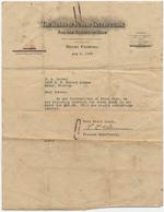 Letter regarding Ethel Dunn from the Board of Public Instruction for the County of Dade