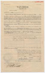 [1938-12-09] Tax Deed. State of Florida, Dade County and Dana Holding Company