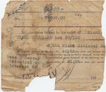 [1922-09-20] Promissory Note between Miami National Bank and Dana A. Dorsey