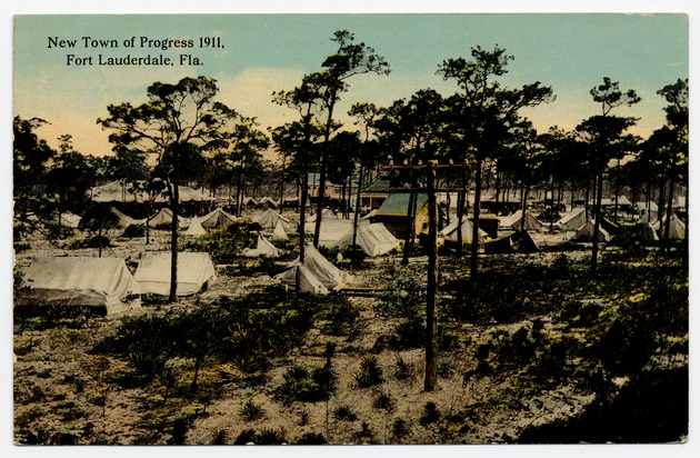 New town of progress 1911, Fort Lauderdale, Fla. - Recto