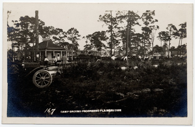 Early South Florida landscape: Camp Ground Progresso - 