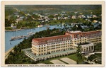 Aeroplane view, Royal Palm Hotel and Miami River, Miami, Fla.