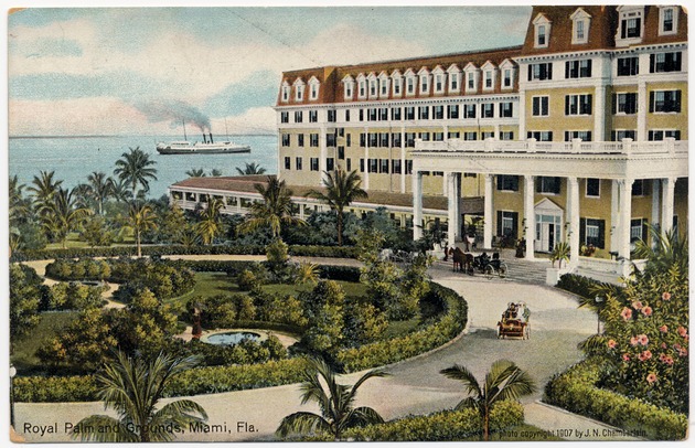 Royal Palm and grounds, Miami, Fla. - Front