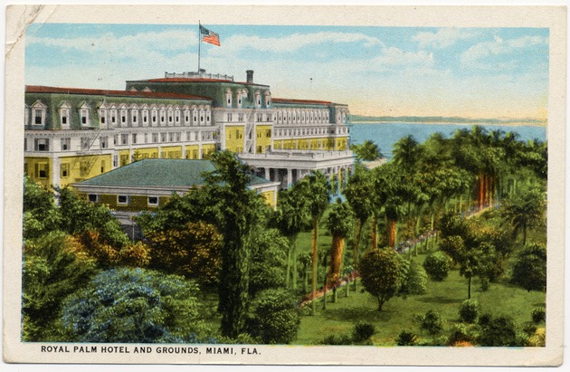Royal Palm Hotel and grounds, Miami, Fla. - Front