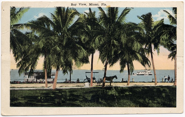 Bay view, Miami, Fla. - Front