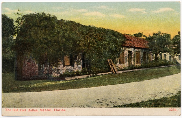 The Old Fort Dallas, Miami, Florida - Front