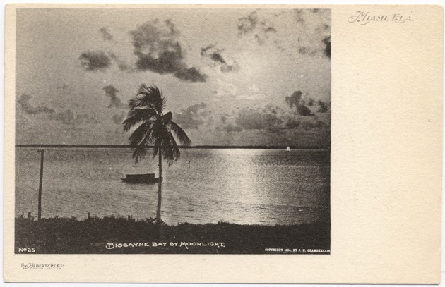 Biscayne Bay by moonlight - Front