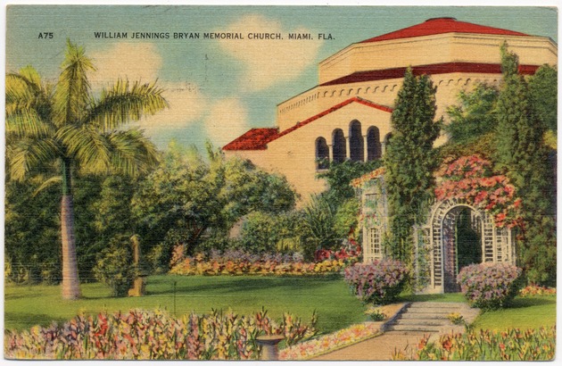 William Jennings Bryan Memorial Church, Miami, Fla. - Front