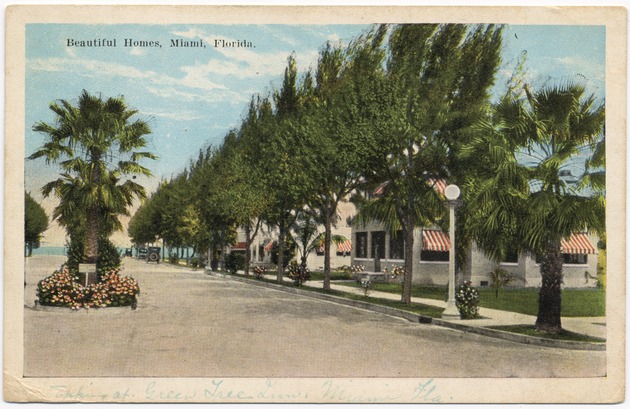 Beautiful homes, Miami, Florida - Front