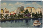 [1951] Downtown Miami from Miami River