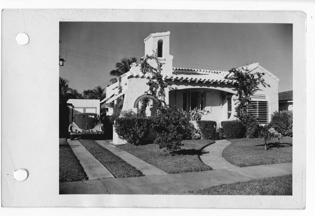 Alesio Avenue, Coral Gables, Florida - recto