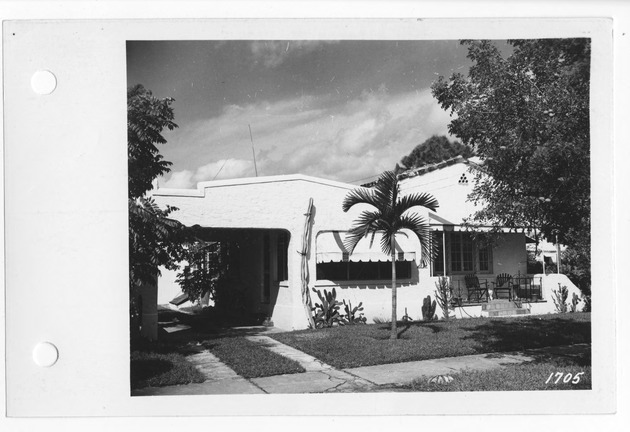 Alberca Street, Coral Gables, Florida - recto