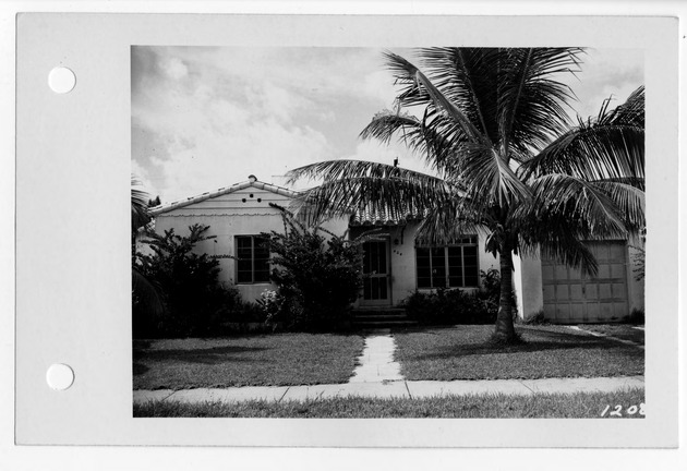 Almeria Avenue, Coral Gables, Florida - recto