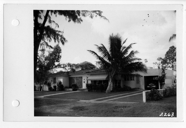 Anderson Road, Coral Gables, Florida - recto