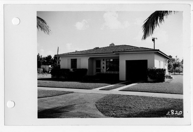 Cadima Avenue, Coral Gables, Florida - recto