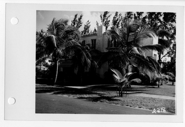 Cadima Avenue, Coral Gables, Florida - recto