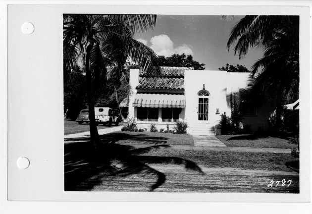 Cadima Avenue, Coral Gables, Florida - recto