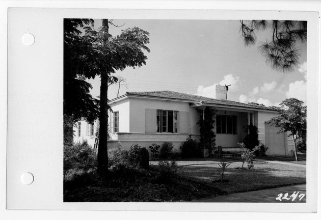 Candia Avenue, Coral Gables, Florida - recto