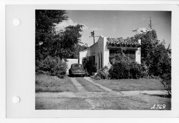 Camilo Avenue, Coral Gables, Florida - recto