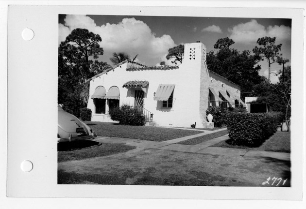 Camilo Avenue, Coral Gables, Florida - recto