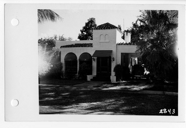 Camilo Avenue, Coral Gables, Florida - recto