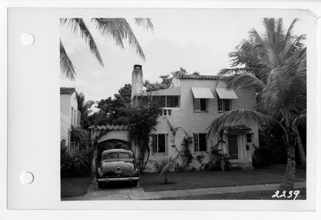 Camilo Avenue, Coral Gables, Florida - recto