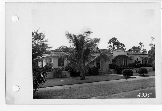 Camilo Avenue, Coral Gables, Florida - recto