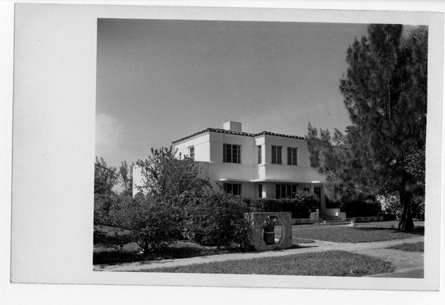 Camilo Avenue, Coral Gables, Florida - recto