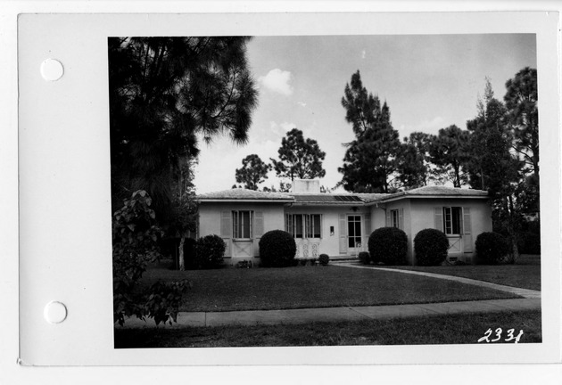 Camilo Avenue, Coral Gables, Florida - recto