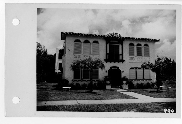 Calabria Avenue, Coral Gables, Florida - recto