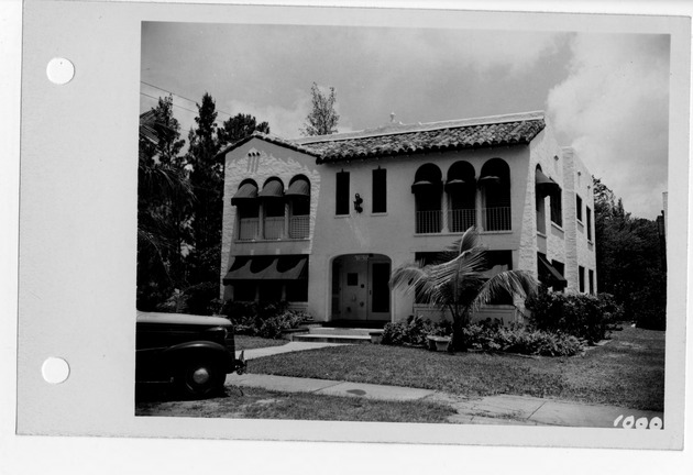 Calabria Avenue, Coral Gables, Florida - recto