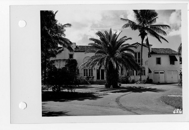 Cadiz Avenue, Coral Gables, Florida - recto