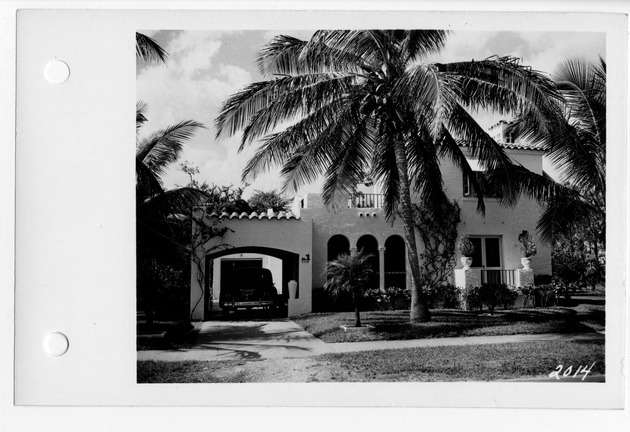 Capri Street, Coral Gables, Florida - recto