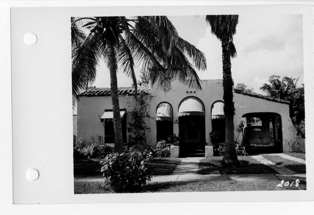 Capri Street, Coral Gables, Florida - recto