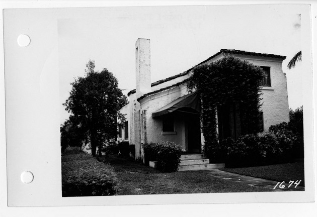 Capri Street, Coral Gables, Florida - recto