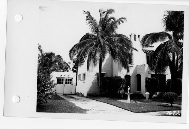 Capri Street, Coral Gables, Florida - recto