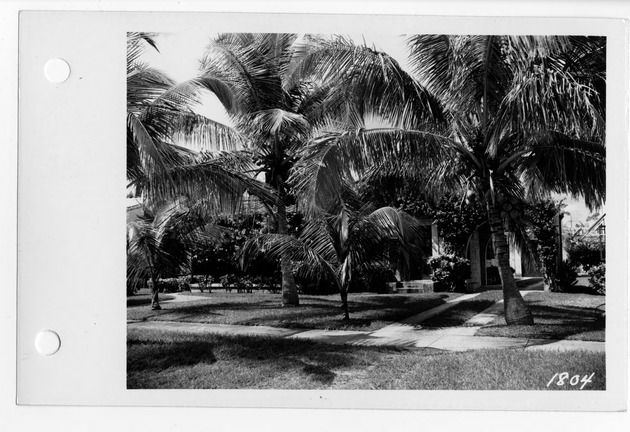 Columbus Boulevard, Coral Gables, Florida - recto