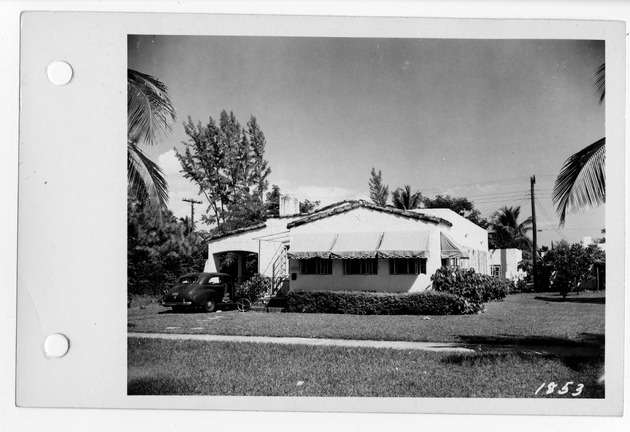 Columbus Boulevard, Coral Gables, Florida - recto